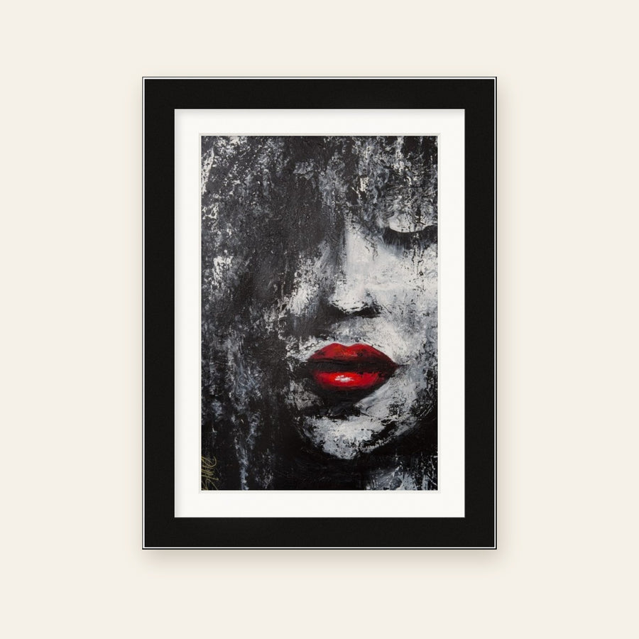 Lady in Red — miniature