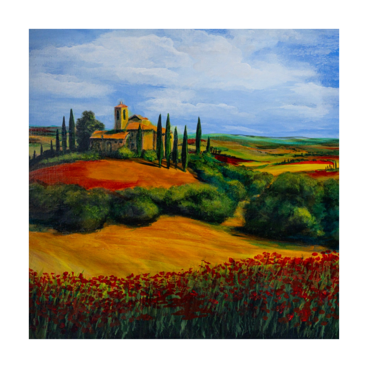 The painting